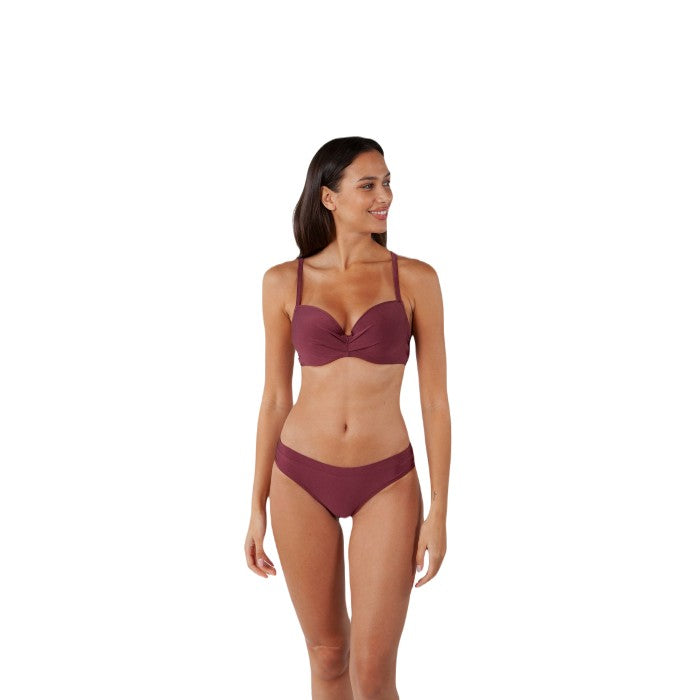 BARTS ISLA WIRE BIKINI TOP - PLUM