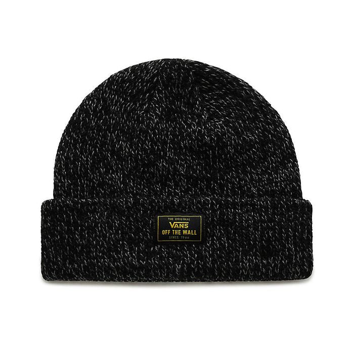 VANS BRUCKNER CUFF BEANIE – SCHWARZ HEATHER