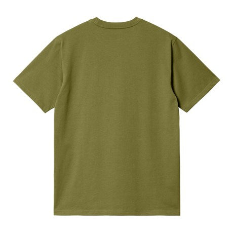 CARHARTT WIP KURZÄRMELIGES T-SHIRT MIT TASCHE – KIWI