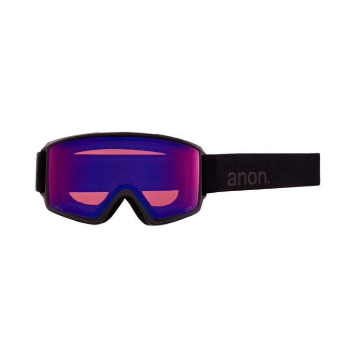 ANON M3 WINTERSPORT GOGGLES + BONUS LENS + MFI® FACE MASK - SMOKE/PERCEIVE SUNNY ONYX/PERCEIVE VARIABLE VIOLET