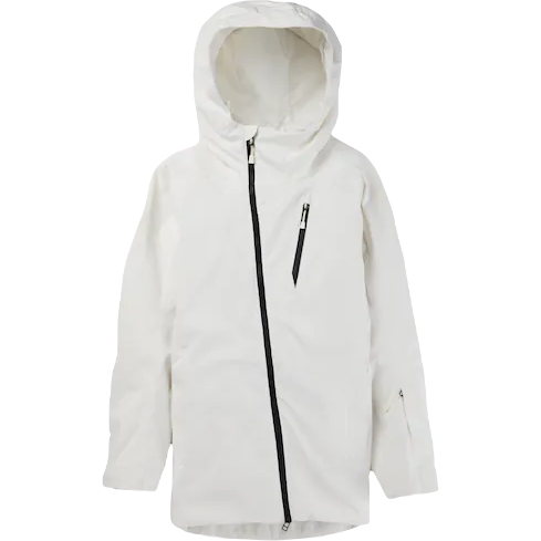 BURTON WOMEN'S PYNE 2L SKI/SNOWBOARD JACKET - STOUT WHITE