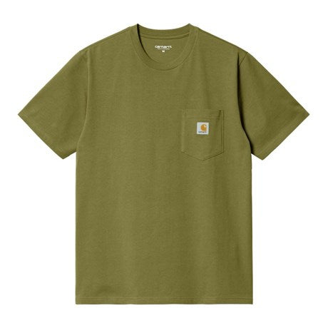 CARHARTT WIP KURZÄRMELIGES T-SHIRT MIT TASCHE – KIWI