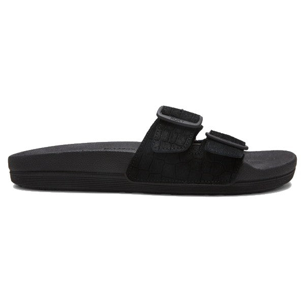 ROXY SLIPPY NINA SLIPPERS - BLACK