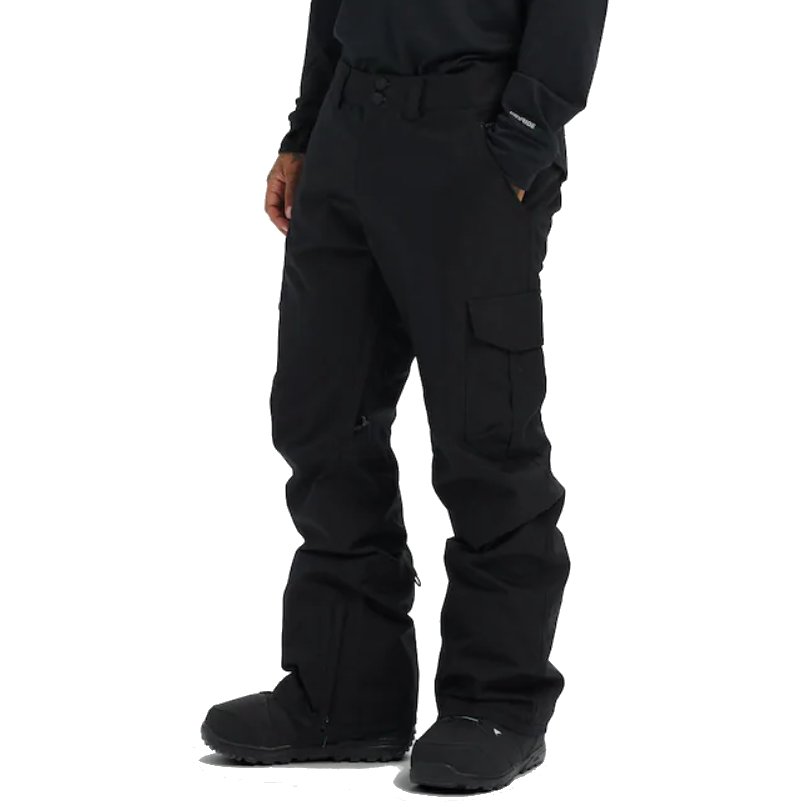 BURTON CARGO REGULAR FIT SNOWBOARD PANTS - TRUE BLACK