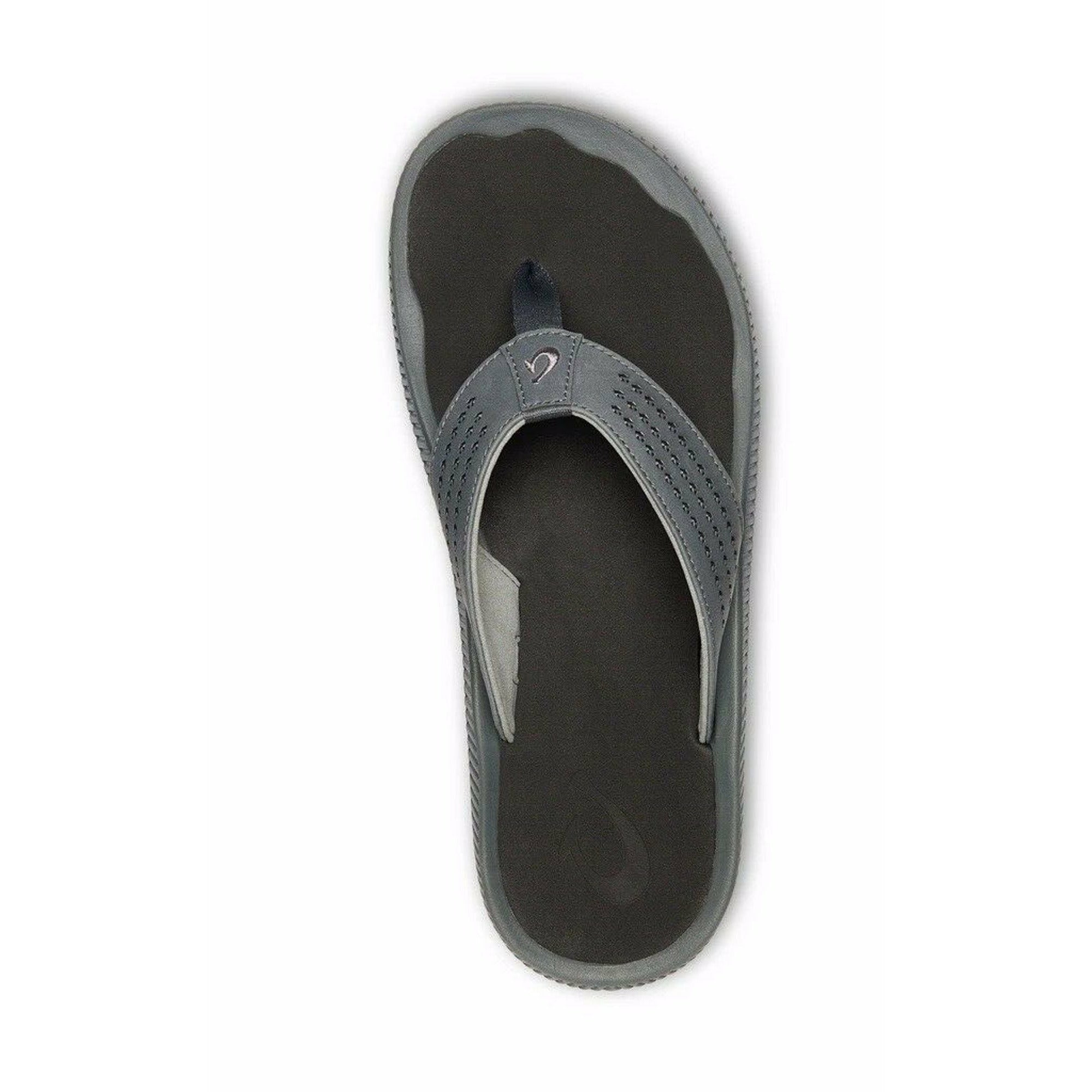 OLUKAI ULELE FLIP-FLOPS – DUNKELSCHATTEN/SCHWARZ