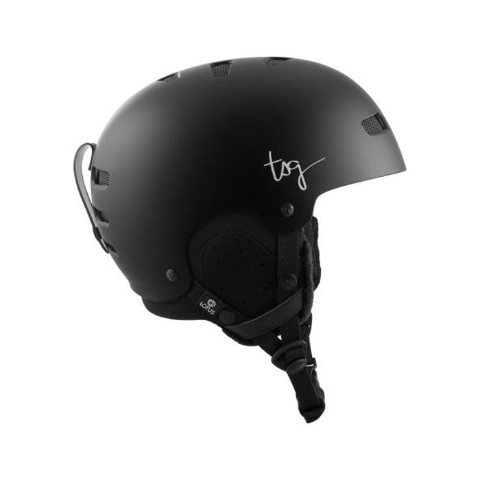 TSG LOTUS 2.0 EINFARBIGER HELM – SATINSCHWARZ