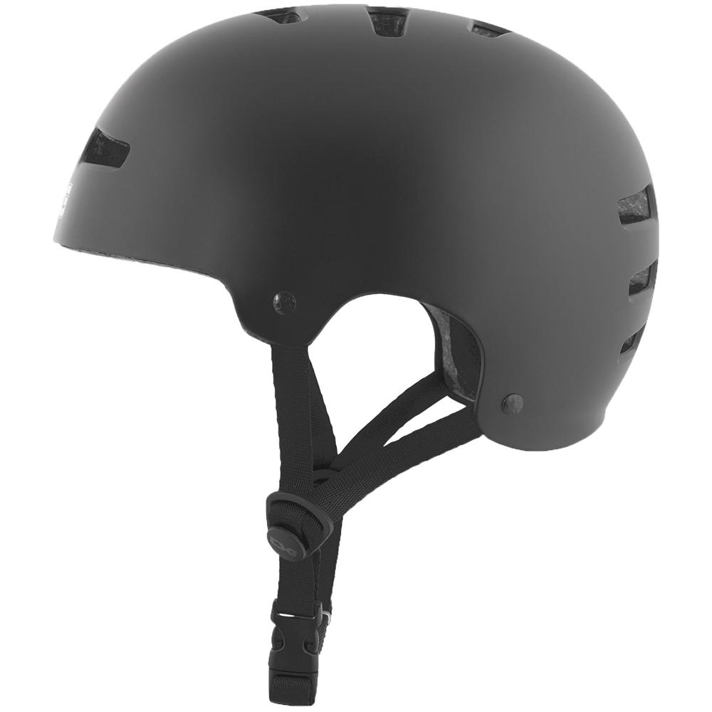 TSG HELMET EVOLUTION KIDS SOLID COLOR HELMET - SATIN BLACK