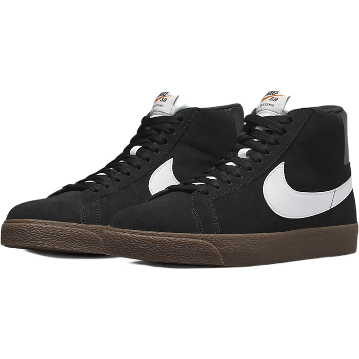 NIKE SB ZOOM BLAZER MID SCHOENEN - BLACK/WHITE/BLACK/SAIL