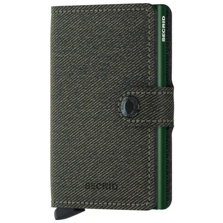 SECRID MINIWALLET PORTEMONNEE - TWIST GREEN