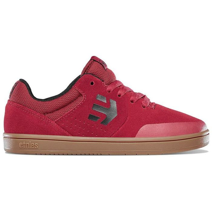 ETNIES MARANA SHOES (KIDS) - RED/TAN