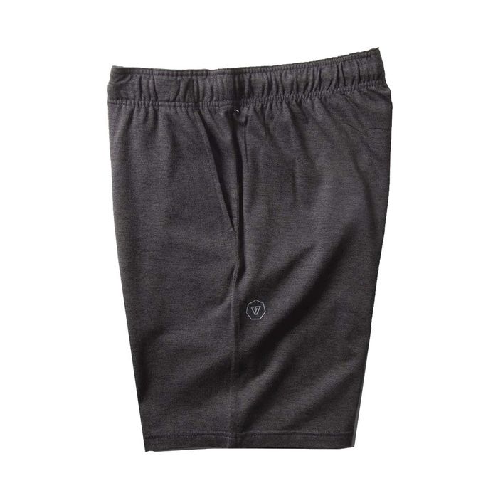 VISSLA COMP LITE ECO 18" ELASTIC SHORT - PHANTOM HEATHER