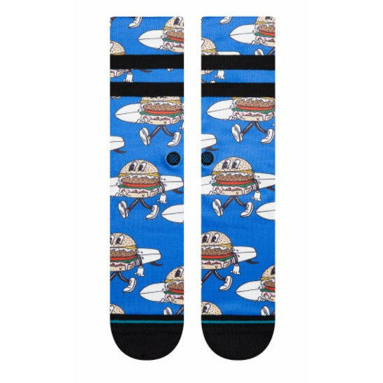 STANCE SANDY CREW SOCKS - BLUE