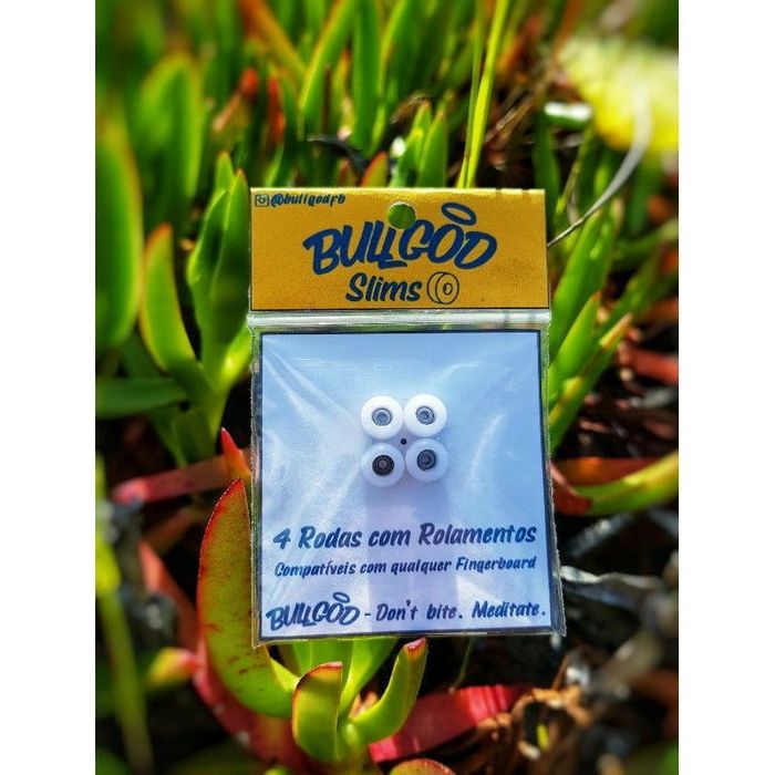 BULLGOD SLIMS FINGERBOARD WIELEN - WHITE