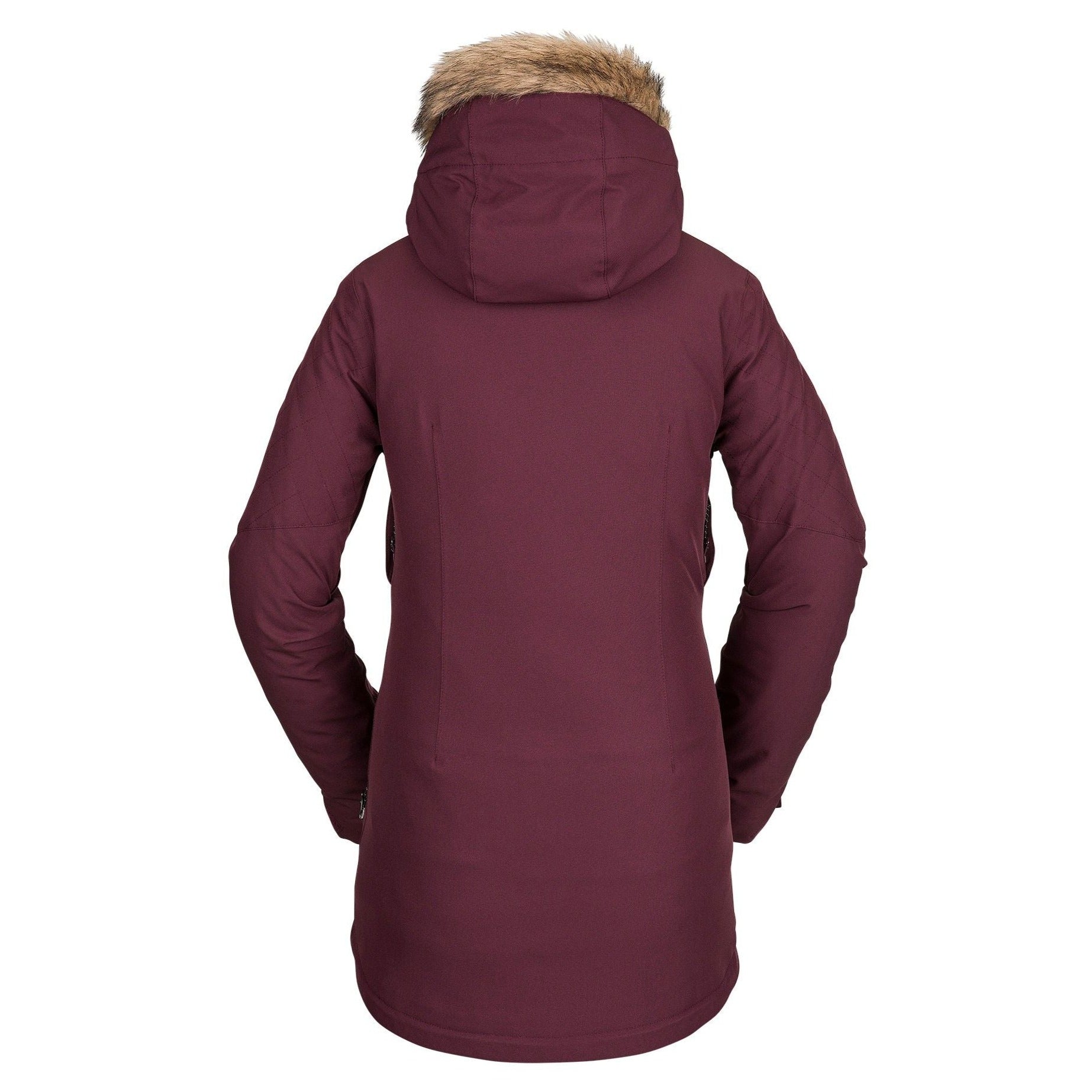 VOLCOM SHADOW ISOLIERTE SKI-/SNOWBOARDJACKE – MERLOT