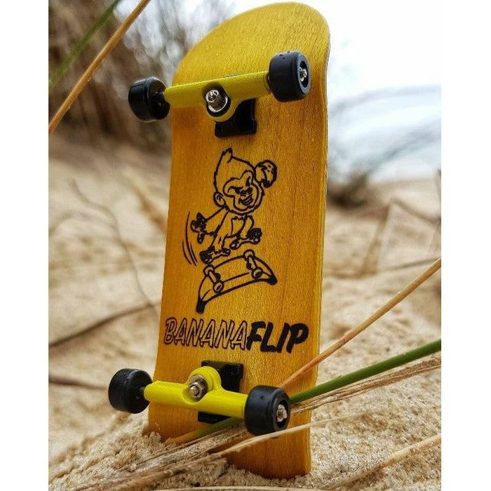 BULLGOD BANANA FLIP PRO FINGERBOARD – LAGUNA GELB