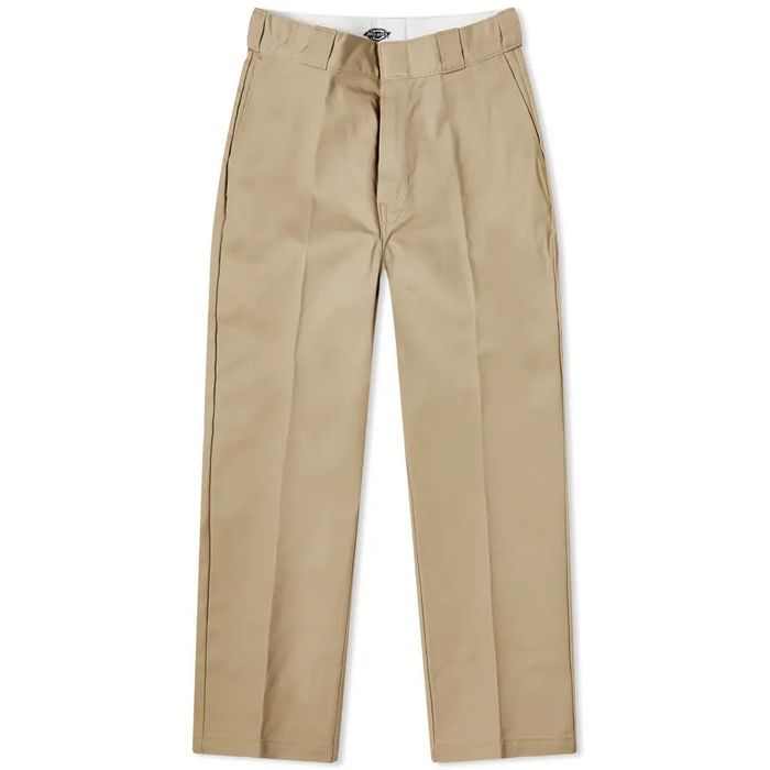 DICKIES 874 CROPPED RECYCLED BROEK - KHAKI