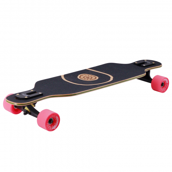 BTFL TIFFY KIDS 7,5" LONGBOARD KOMPLETT FLAMINGO