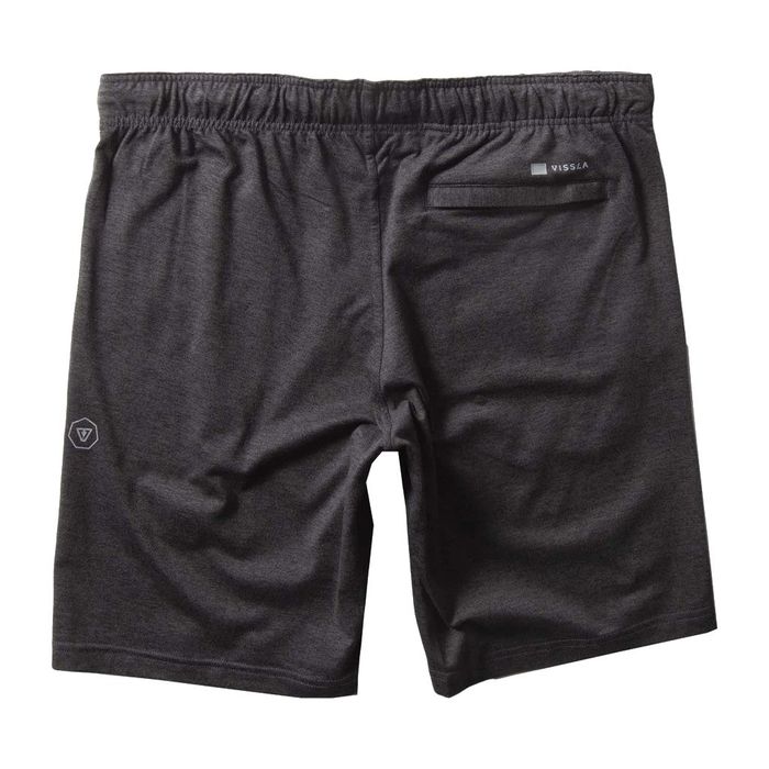 VISSLA COMP LITE ECO 18" ELASTIC SHORT - PHANTOM HEATHER