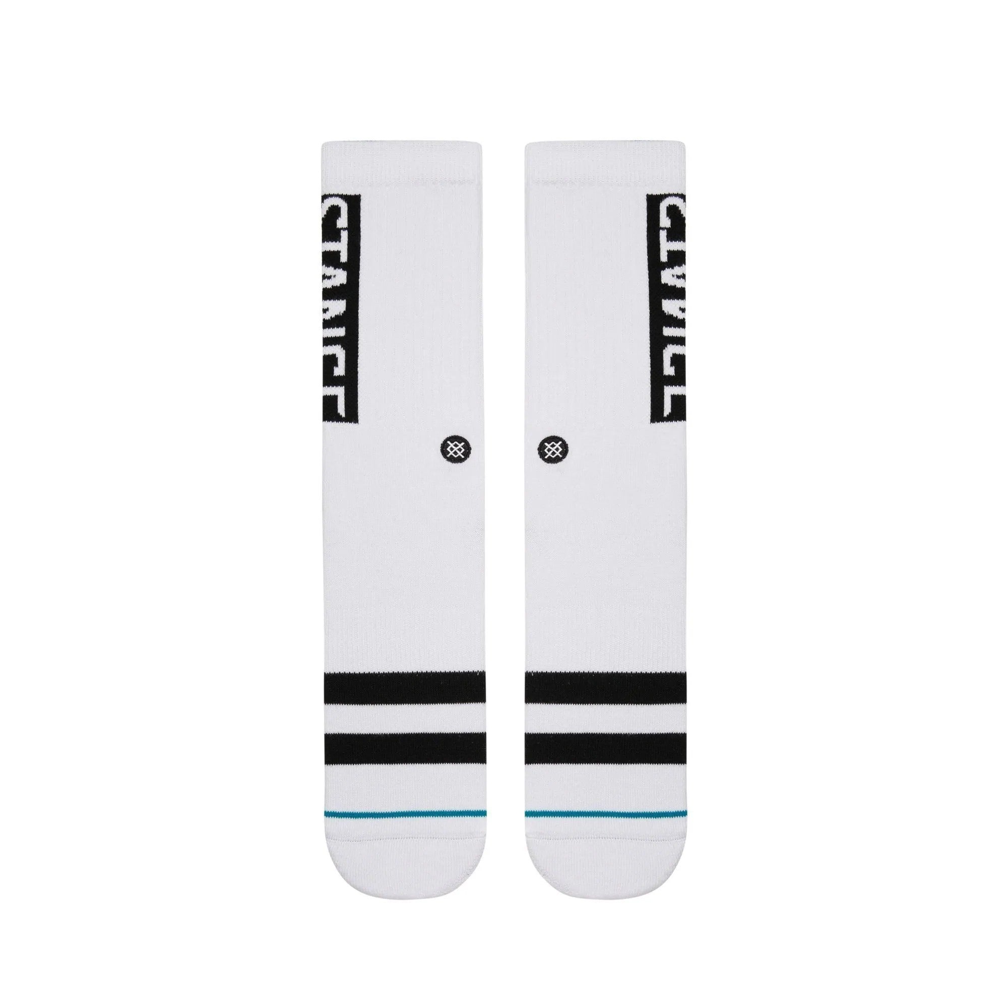 STANCE OG CREW SOKKEN - WHITE