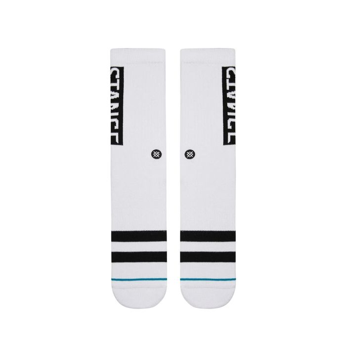 STANCE OG CREW SOKKEN - WHITE