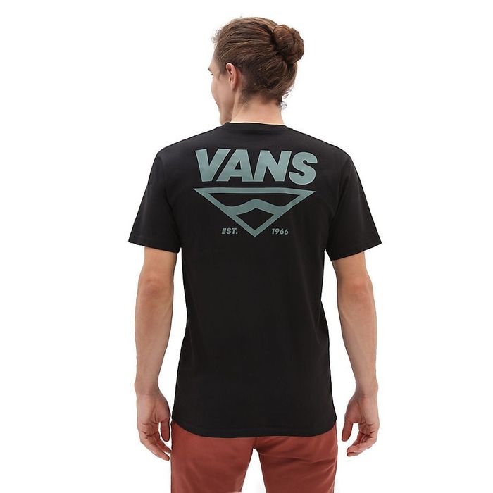 VANS SHAPER TYPE SHORT SLEEVE T-SHIRT - BLACK