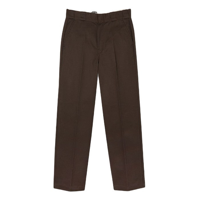 DICKIES ELIZAVILLE RECYCLED BROEK - DARK BROWN