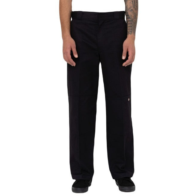 DICKIES DOUBLE KNEE RECYCLED BROEK - BLACK