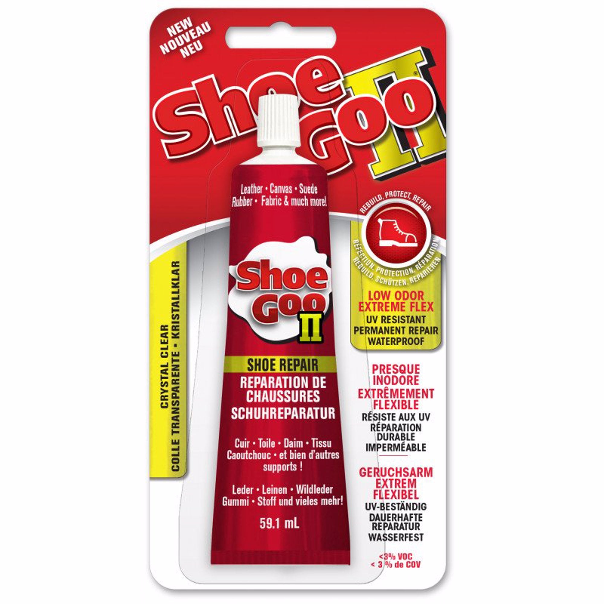 SHOE GOO II SCHUH REPARATUR REPARATURMATERIAL (59 ML) 