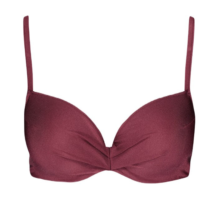 BARTS ISLA WIRE BIKINI TOP - PLUM